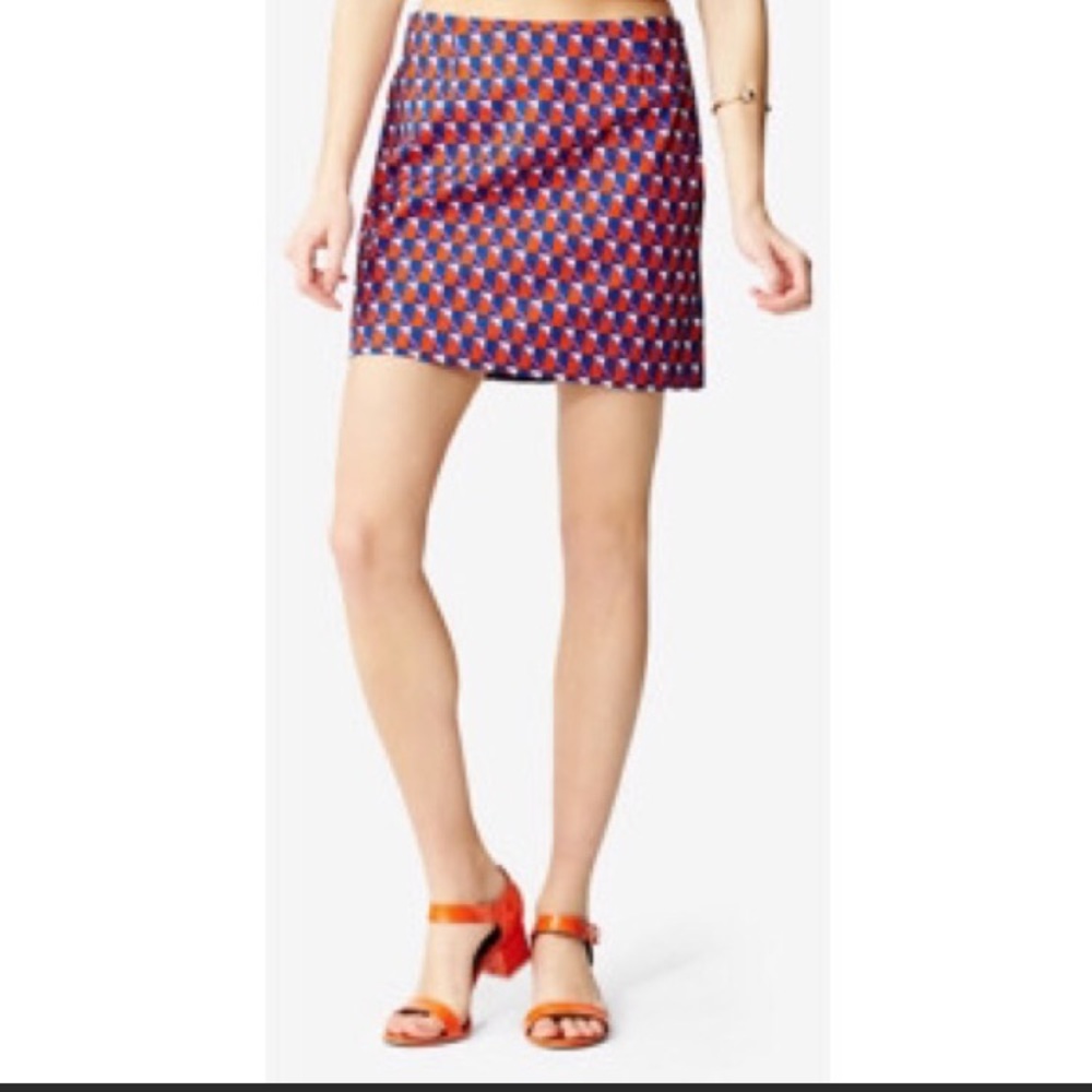 Kate Spade skirt Saturday Sz 8 mini skirt geometric
